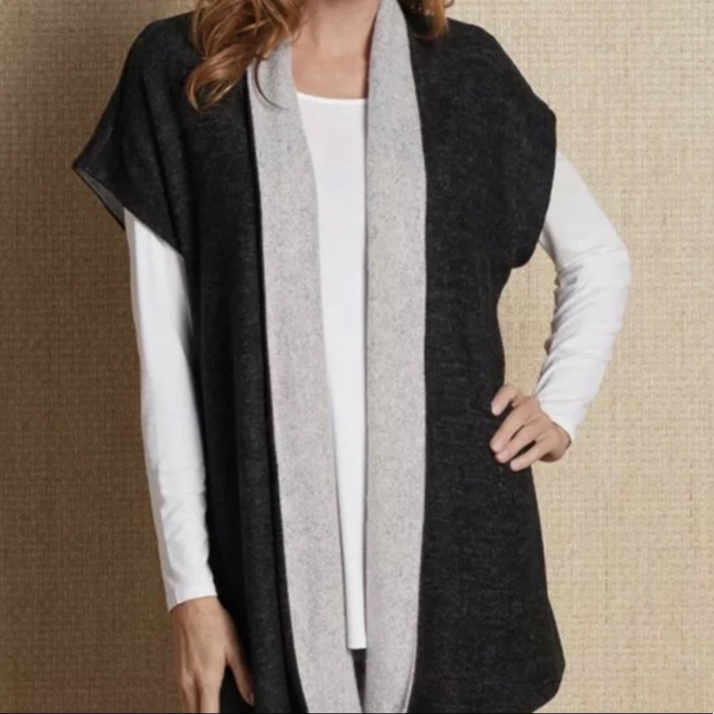 Soft Surroundings - Cozy Cabin Vest sweater